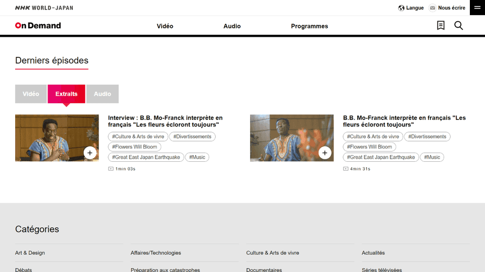 NHK WORLD Français